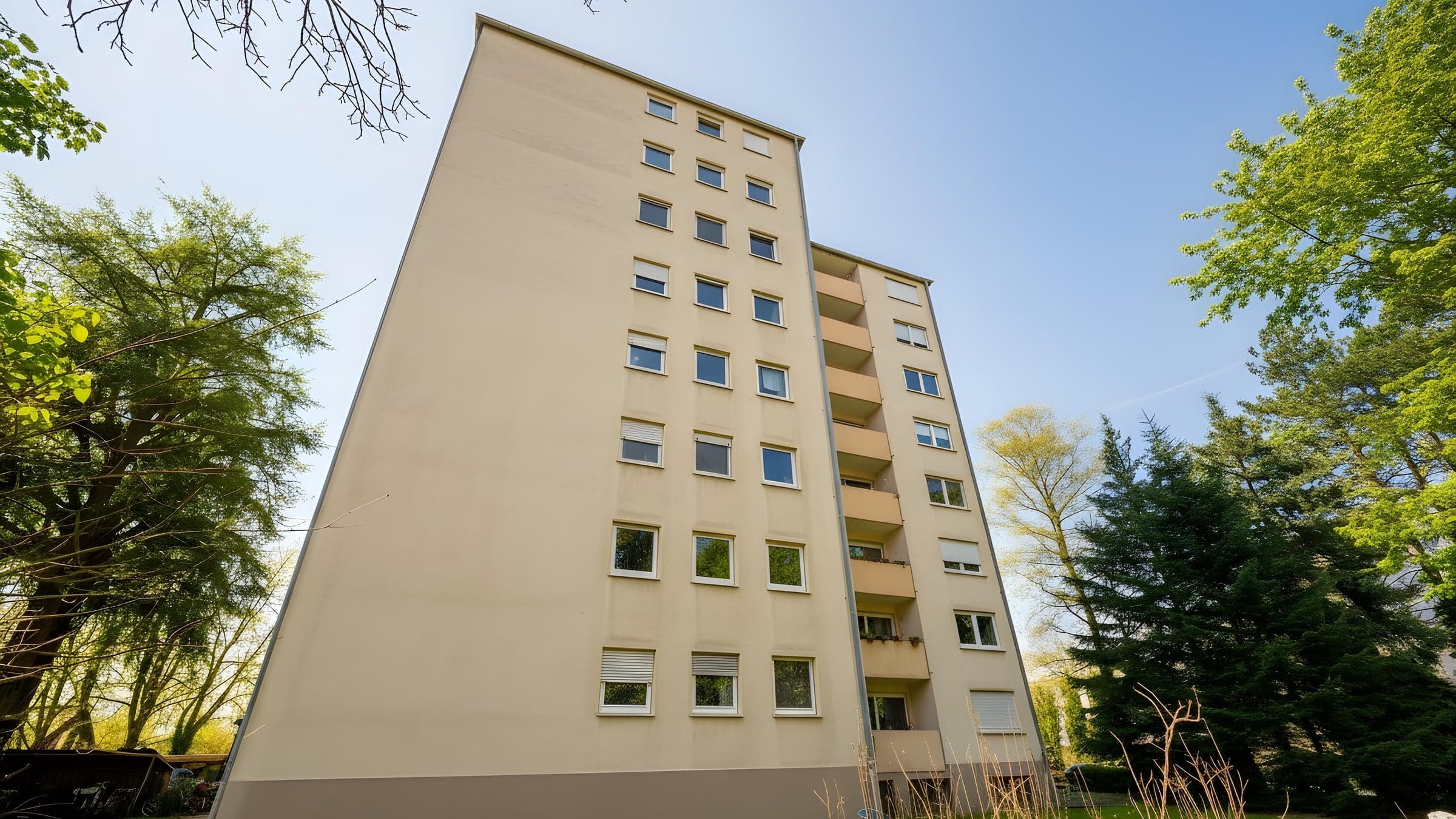 Foto: Rückseite des Hauses Im Lerchengrund 17