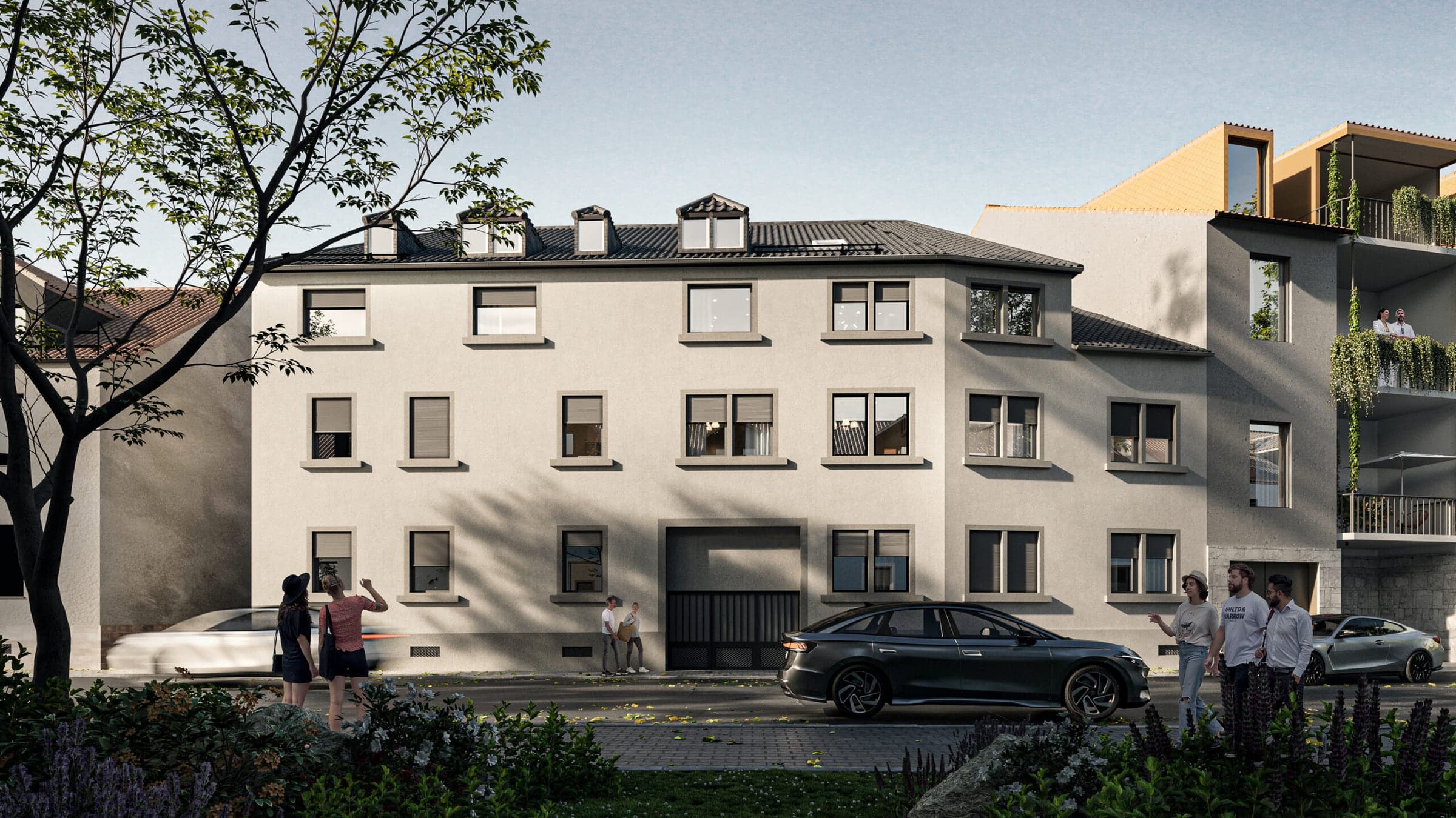 Visualisierung: Wohnhaus in der Schäferstraße in Worms