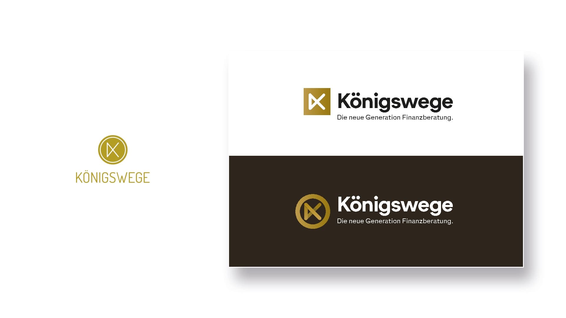 Pitch-Seite 65: Visitenkarten mit „Die neue Generation Finanzberatung.“